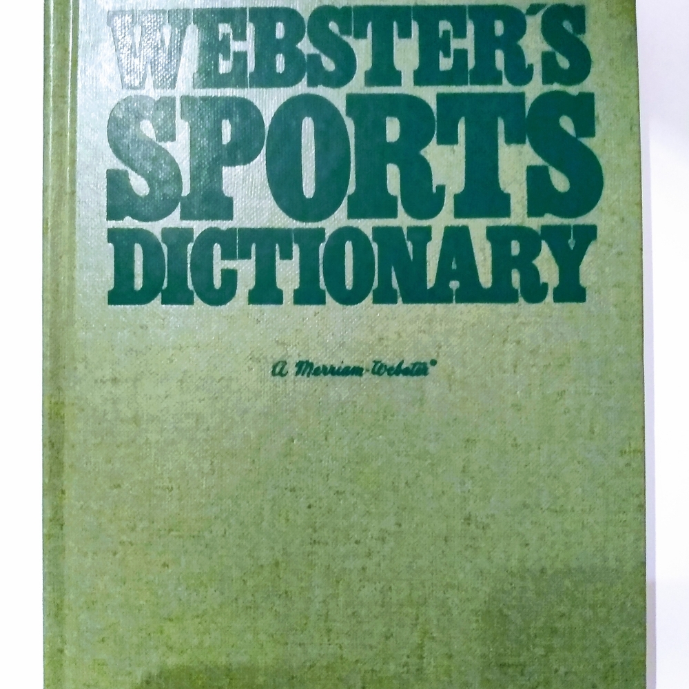Merriam Webster Sports Dictionary